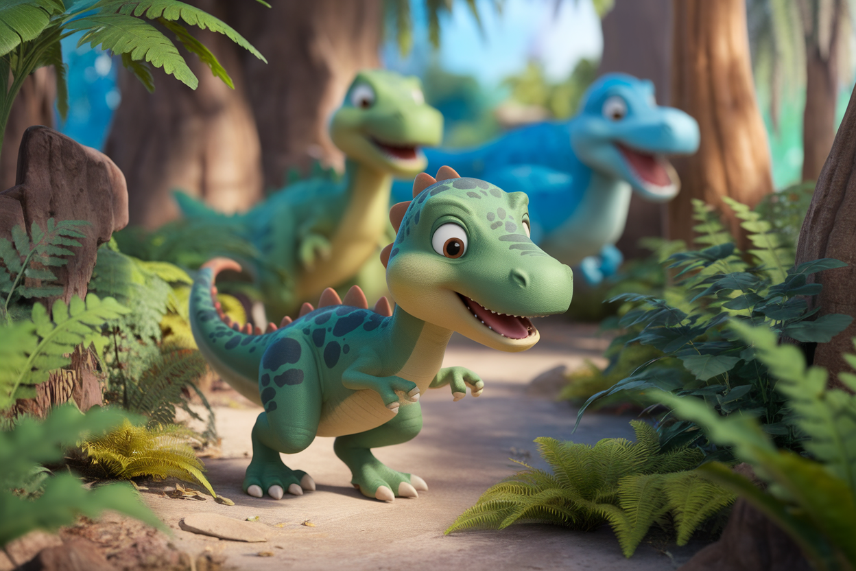 Papa Dino : Une Aventure Jurassique en Famille Les aventures de Bébénosaure dans le monde jurassique