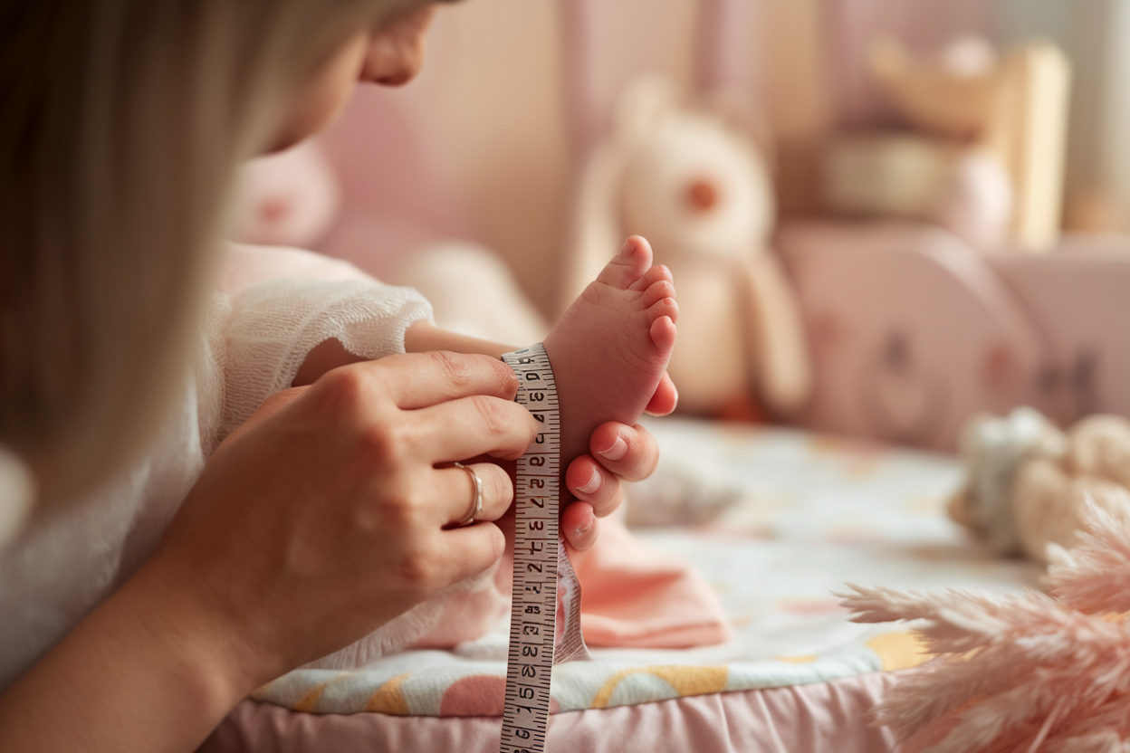 Comment Mesurer la Taille du Pied de Bébé Précisément Assurer le confort et une bonne santé des pieds de bébé